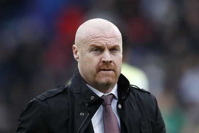 Sean Dyche's Burnley are yet to record a point in the Premier League this season (Martin Rickett/PA)