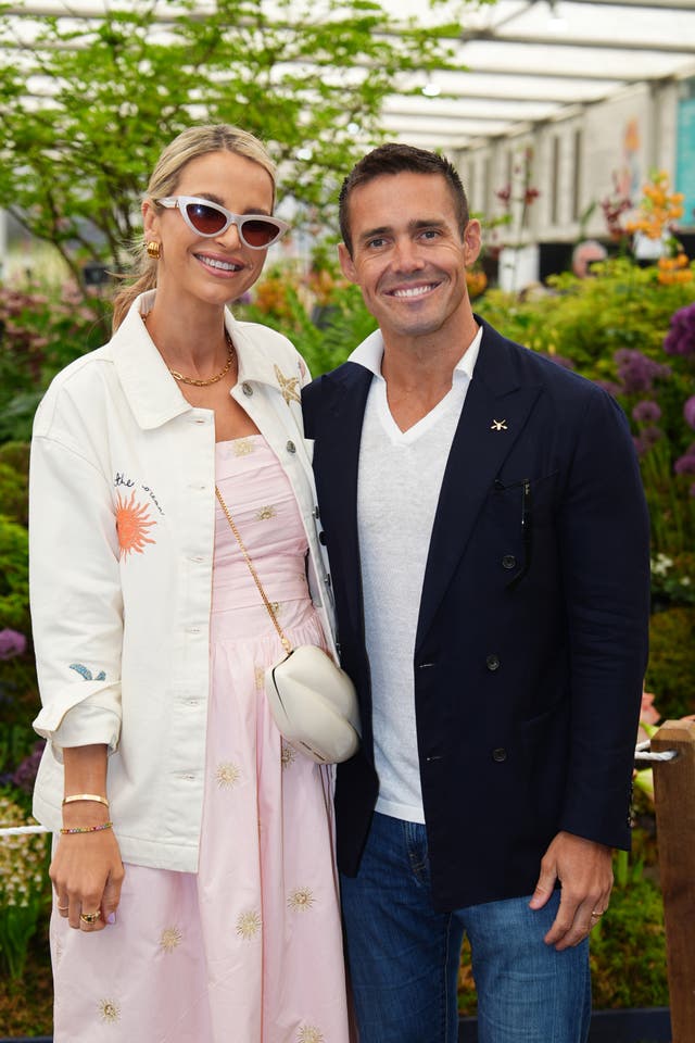 Vogue Williams and Spencer Matthews
