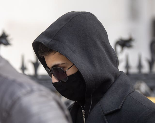 Jamal Hijazi arrives at the Royal Courts of Justice