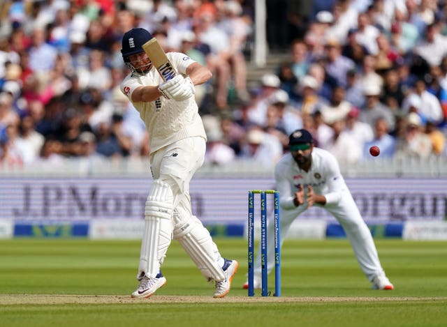 Jonny Bairstow hits into the leg side