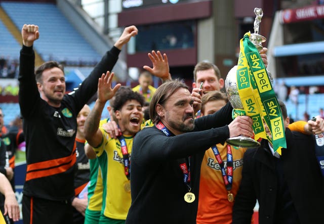 Daniel Farke guided Norwich to the Sky Bet Championship title last season