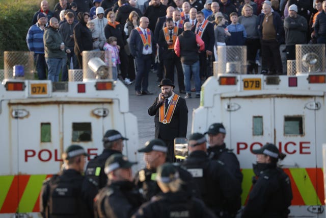 Drumcree Orange Order parade