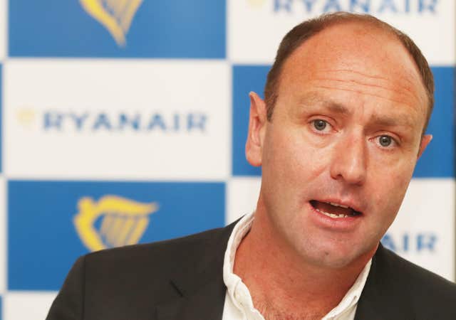 Ryanair’s chief marketing officer Kenny Jacobs