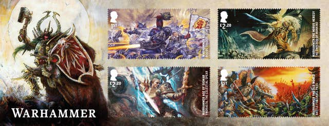 Warhammer stamps