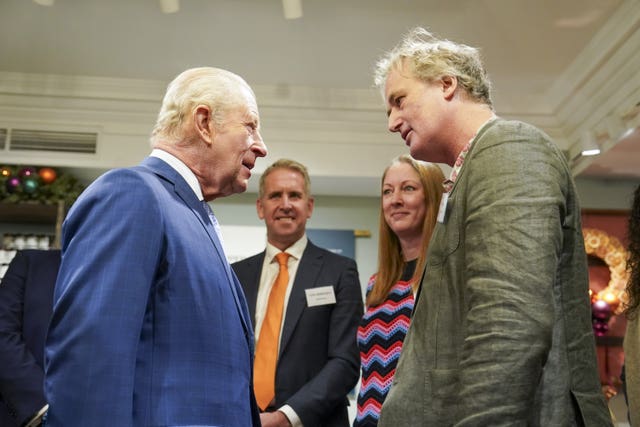 King marks second anniversary of Coronation Food Project