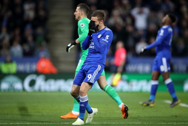 Jamie Vardy and Leicester came up short against Newcastle