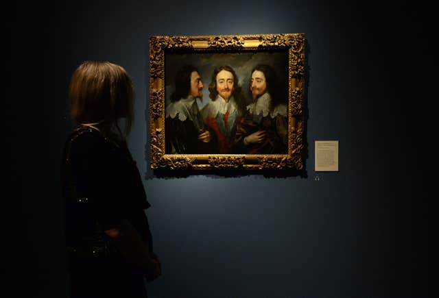 A visitor at The Royal Academy exhibition (Kirsty O’Connor/PA)