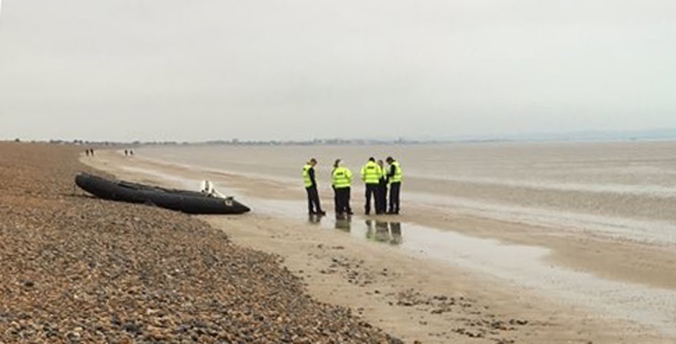 Three migrant boats land in Kent after crossing Channel