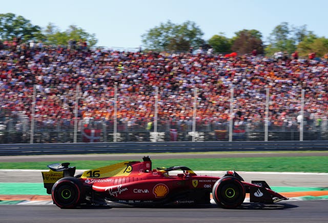 Ferrari driver Charles Leclerc