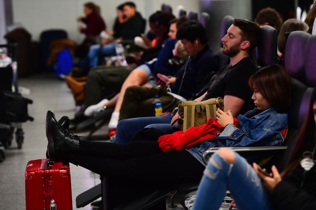 Stranded at Gatwick airport