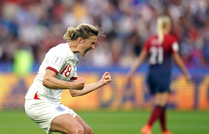 White scored six times at the summer's World Cup (John Walton/PA).