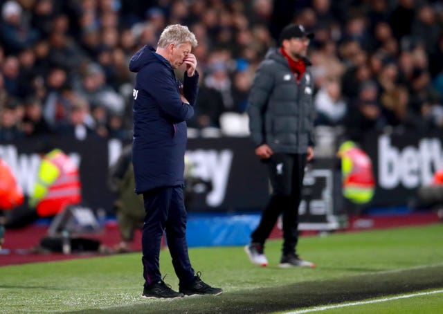 David Moyes admits West Ham were beaten by the better side