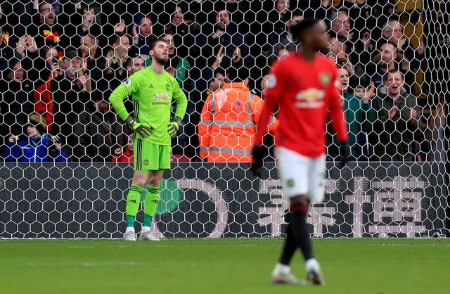 David de Gea has made a number of errors this season 