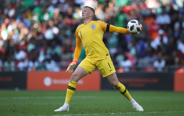 Jordan Pickford has been handed played in England's friendly against Nigeria