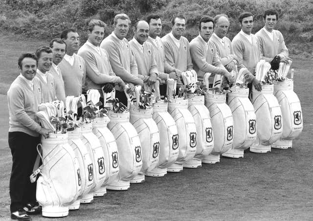 Ryder Cup team 1969