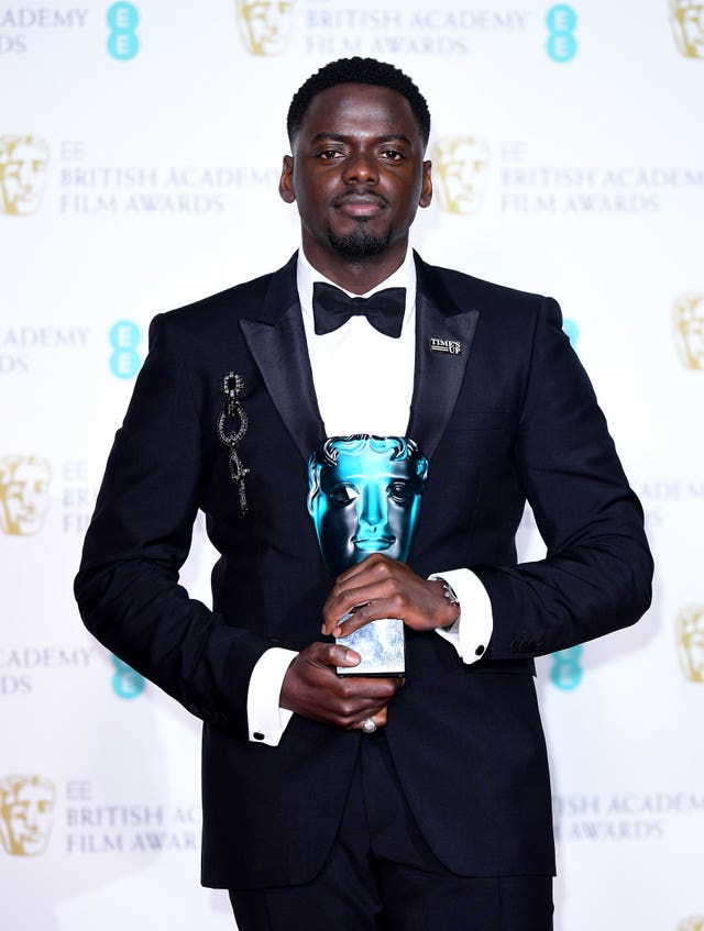 Bafta Rising Star winner Daniel Kaluuya