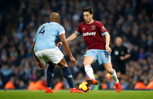Samir Nasri endured a frustrating return to the Etihad