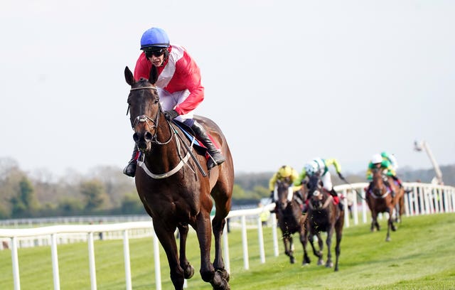 Allaho had his rivals well strung out behind him