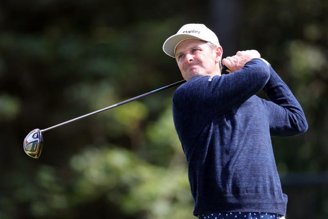 Justin Rose has not thrown in the towel just yet despite trailing the leader by seven
