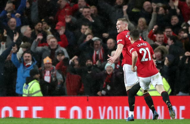 Manchester United's Scott McTominay sealed a 2-0 derby victory over Manchester City with an injury-time strike