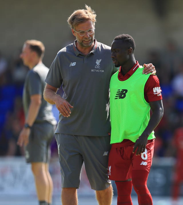 Keita and Klopp are now able to converse in English