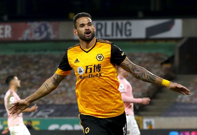 Willian Jose scored his first Wolves goal against Sheffield United