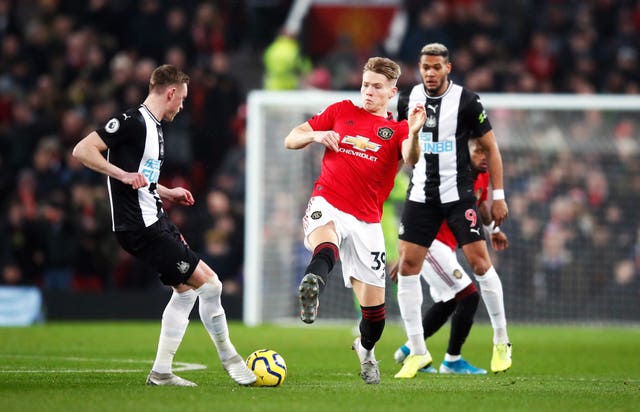 Scott McTominay has been out since the Boxing Day clash with Newcastle