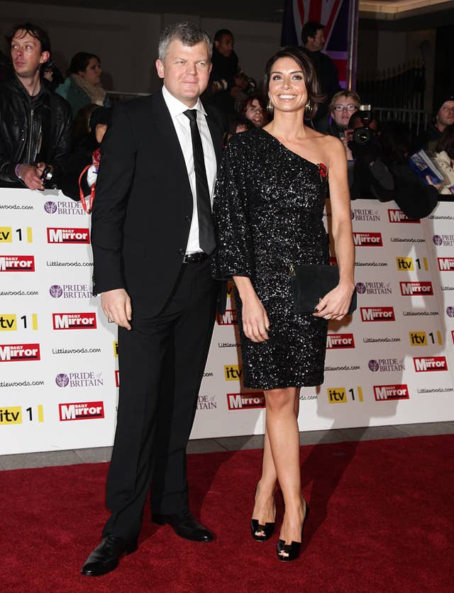 Adrian Chiles and Christine Bleakley (