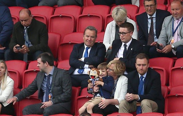 Stelling is a regular at Hartlepool games