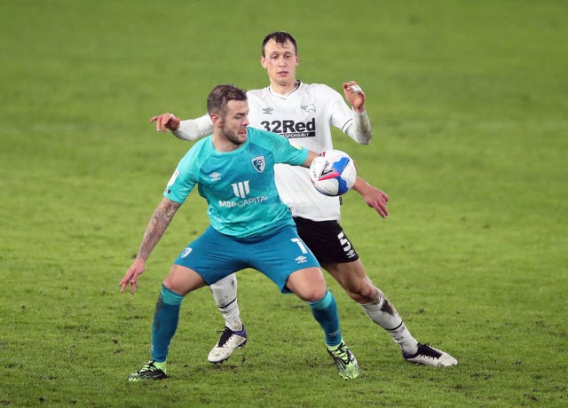 Bournemouth's Jack Wilshere in action