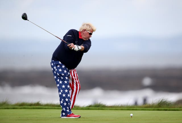 John Daly is known as a larger than life character on and off the golf course (Nick Potts/PA)