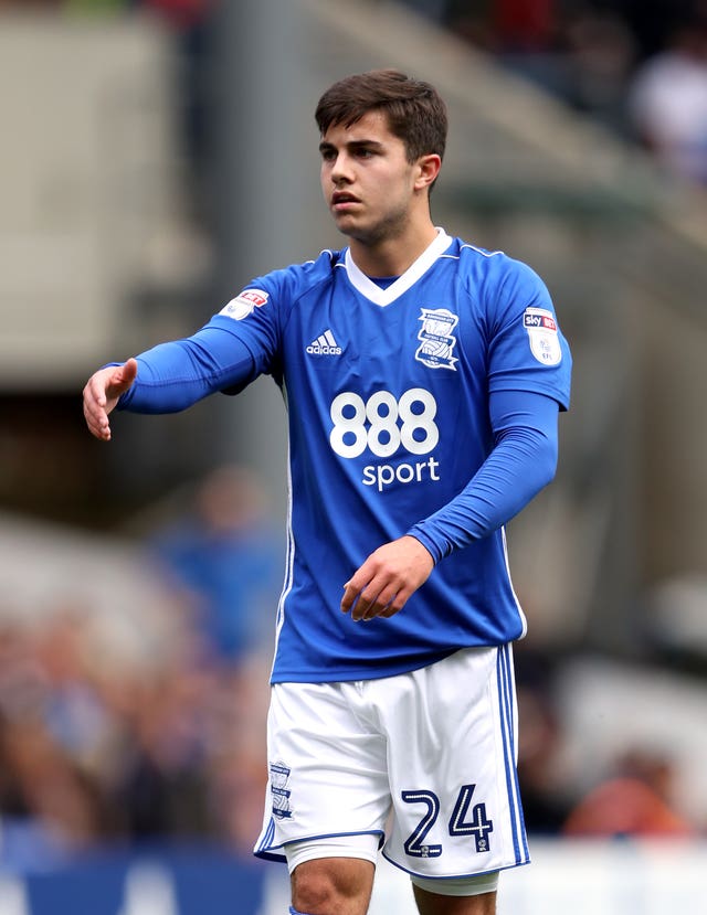 Liam Walsh was on loan at Birmingham earlier in the season