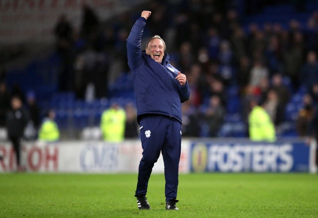 Neil Warnock was delighted with Cardiff''s win