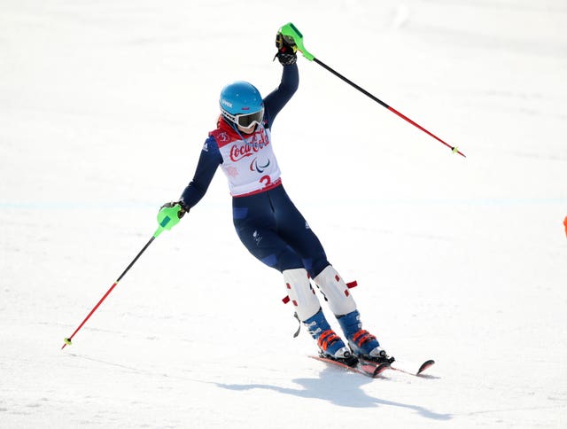 Menna Fitzpatrick added to her super-G bronze from Sunday (Adam Davy/PA)