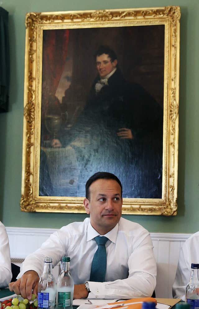 Irish government cabinet meeting in Derrynane