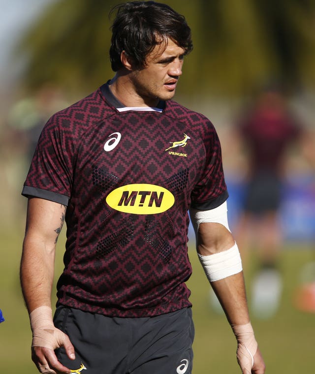 Franco Mostert is a second and back row forward for South Africa