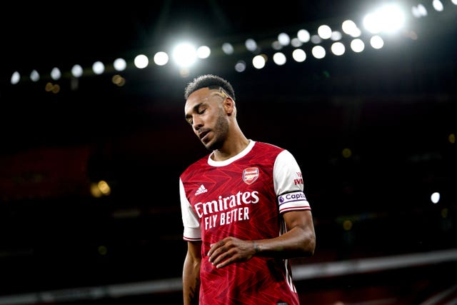 Aubameyang has drawn a blank in Arsenal's last five Premier League games.
