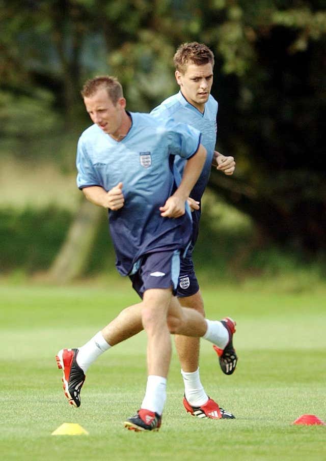 Bowyer & Woodgate-England Training