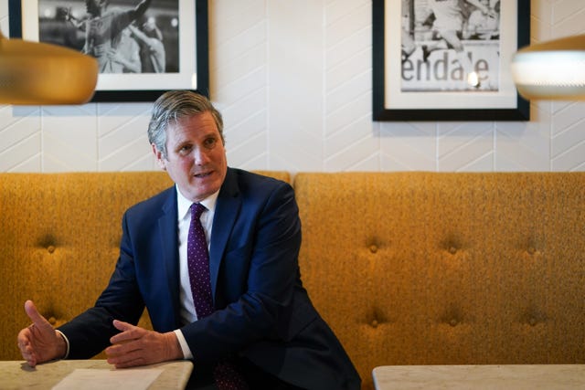 Labour Party leader Sir Keir Starmer