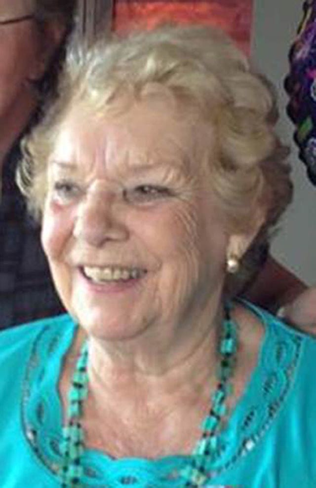 Eileen Brennan, 82, who died following the bus crash in Northgate, Darlington (Durham Police/PA) 
