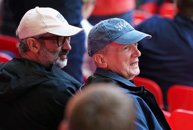 Frank Skinner and David Baddiel hoping it will be coming home 