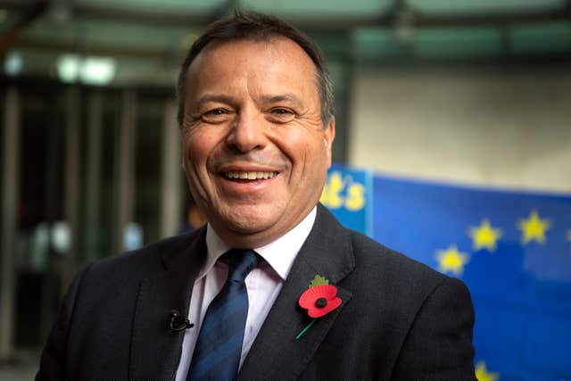 Insurance tycoon Arron Banks co-founded Leave.EU (Victoria Jones/PA)
