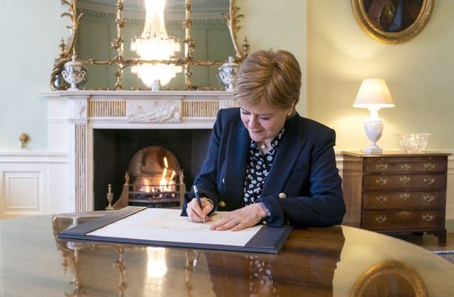 Nicola Sturgeon resignation letter
