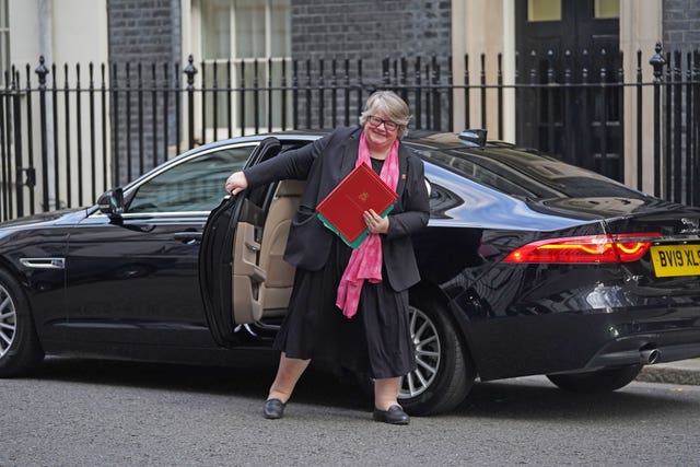 Work and Pensions Secretary Therese Coffey's staff drank late in a work space next to her office while Covid restrictions were in place