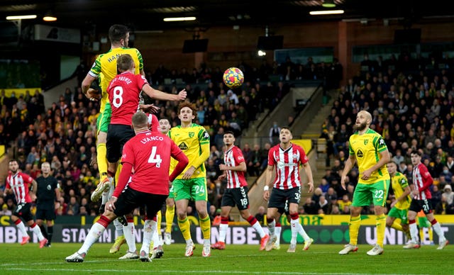 Grant Hanley headed Norwich''s winner