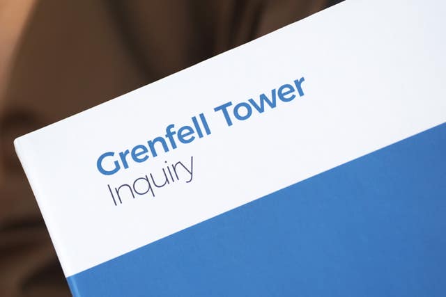 A copy of the Grenfell Tower Inquiry report