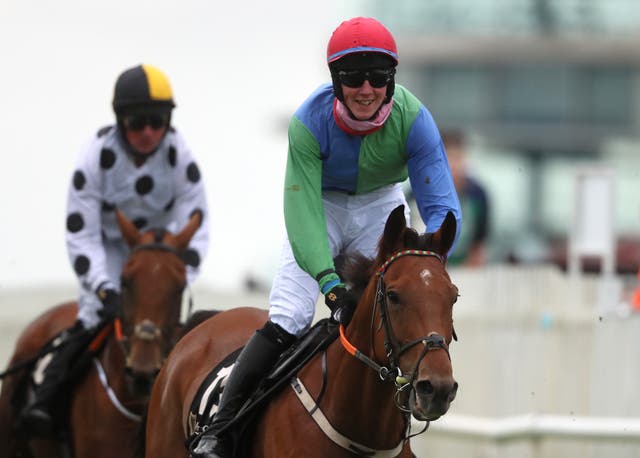 Jack Gilligan celebrates with Born By The Sea