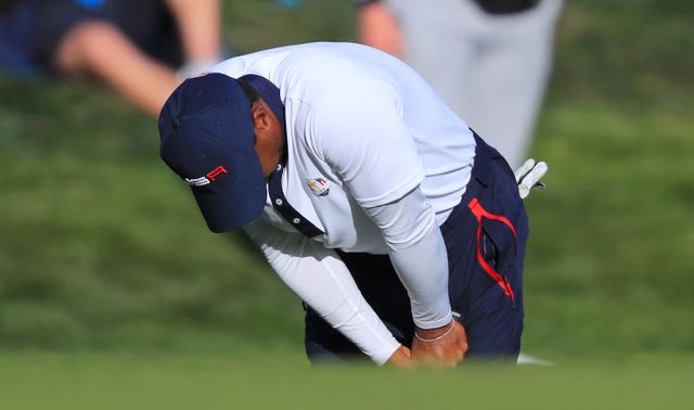 Woods arrived in France on the back of his first win in five years after resurrecting his game but it deserted him as he seemed to run out of gas.