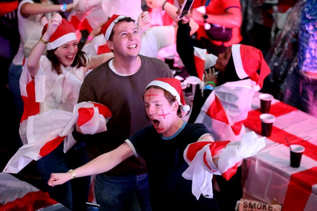 Fans watch England v Senegal – FIFA World Cup 2022