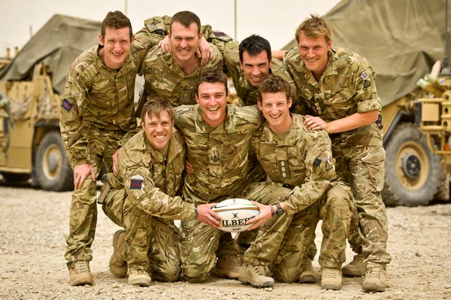 Soldiers from the Household Cavalry seen during their deployment to Afghanistan (Ben Birchall/PA)